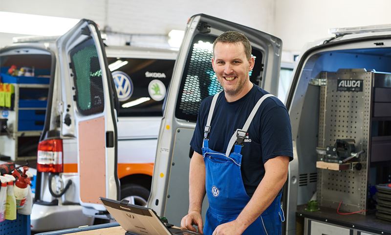 Voor onderhoud, reparatie en service aan je VW Bedrijfswagens ga je naar Van den Brug
