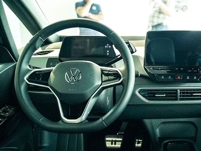 Dashboard Interieur Nieuwe Volkswagen Id 3 Preview