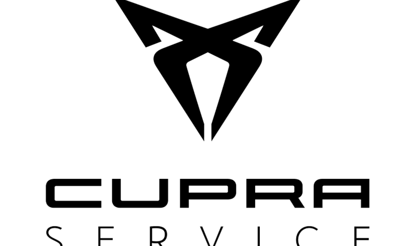 Logo CUPRA Service Zwart