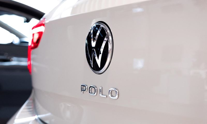 Achterkant Close Volkswagen Polo